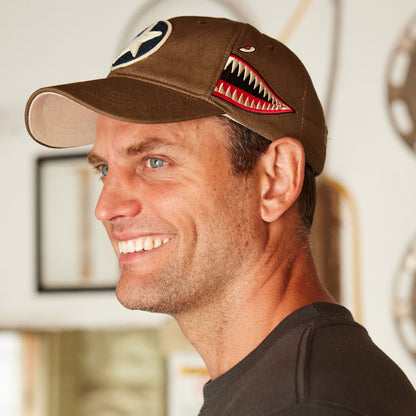 Red Canoe - P-40 Warhawk Cap Green, Lifestyle Side