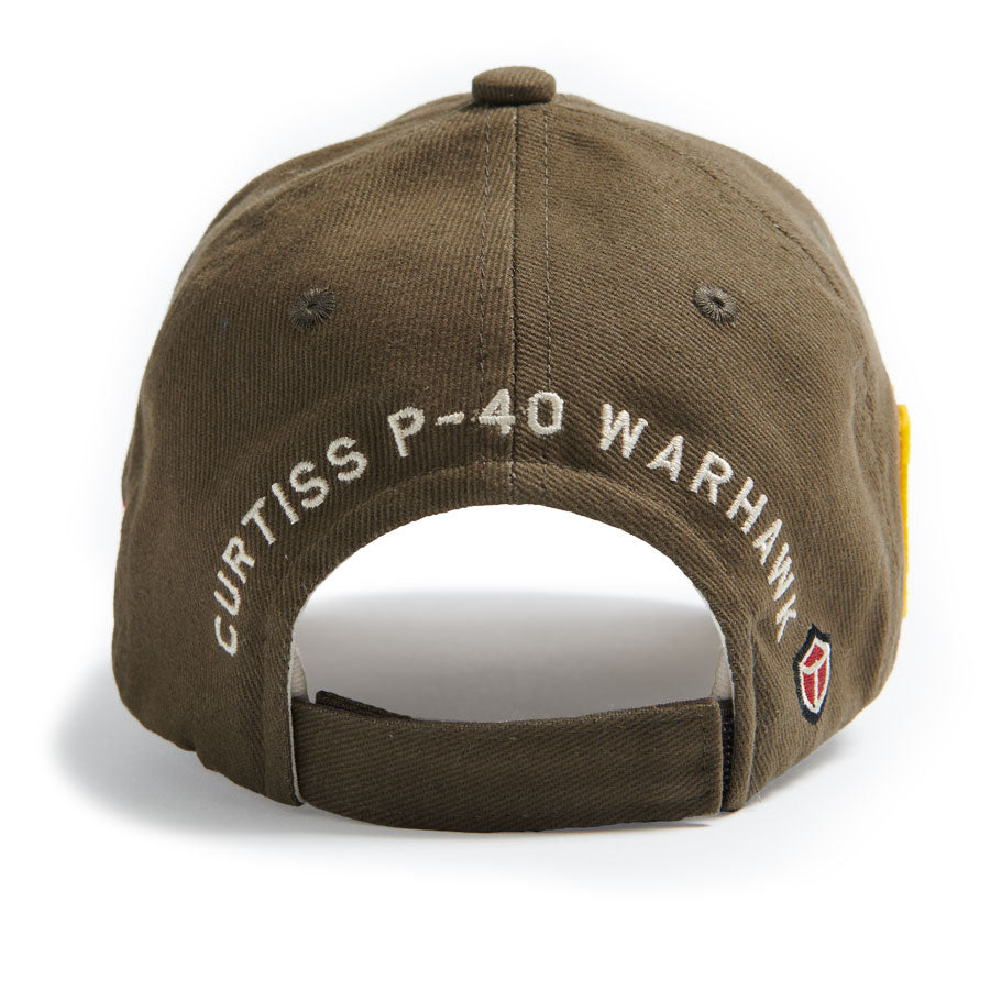 Red Canoe - P-40 Warhawk Cap Green, Back