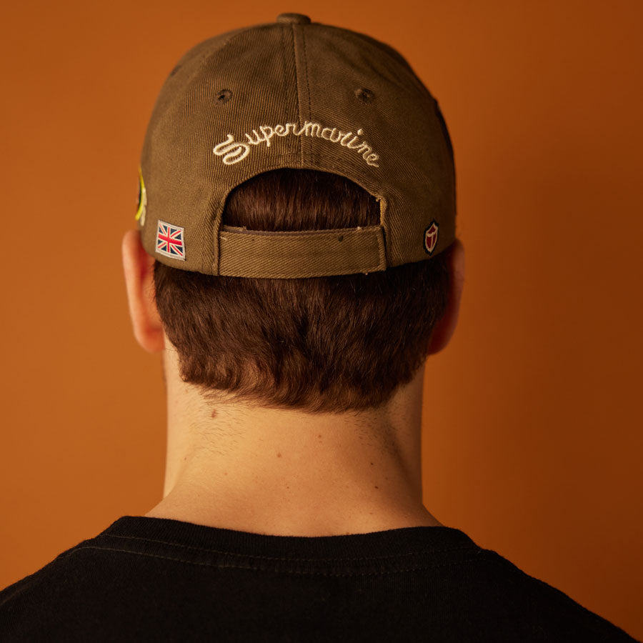 Red Canoe - Spitfire Cap - Khaki, Back