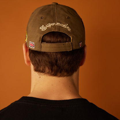 Red Canoe - Spitfire Cap - Khaki, Back
