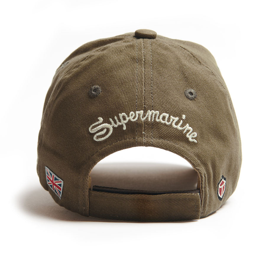 Red Canoe - Spitfire Cap - Khaki, Back