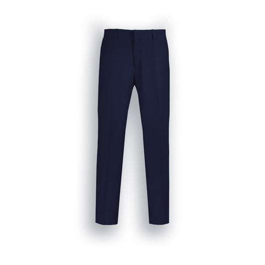 JetSeam Men's Gen2 Pilot Uniform Pants UA Blue Front View – 4-Way Stretch Wrinkle-Free