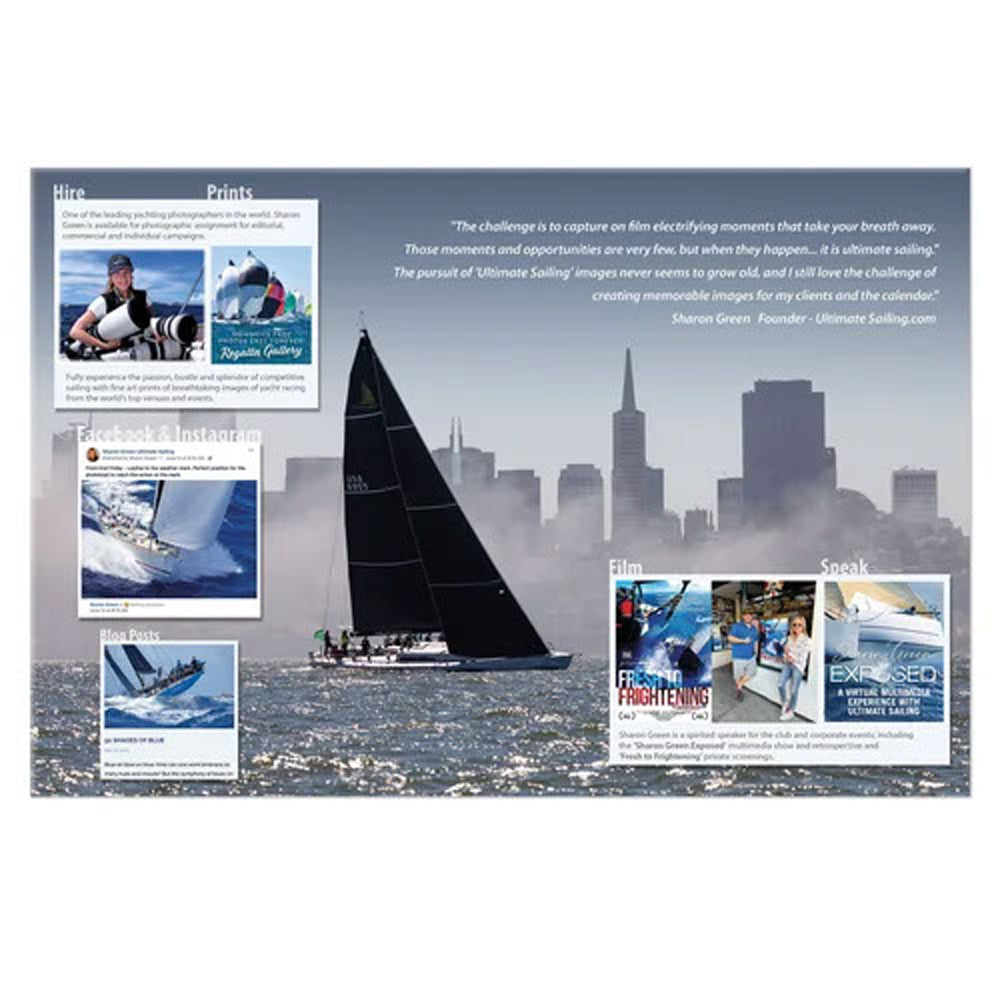 Preview of multiple sailing photos from different calendar months