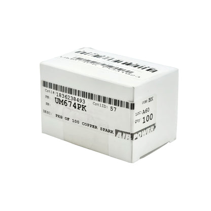 Tempest Copper Spark Plug Gasket Pack – Angled Side View of Product Box