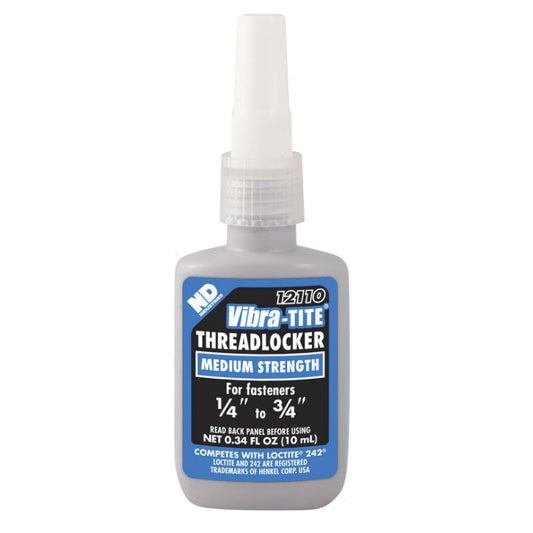 EXPIRED Vibra-Tite - 121 Medium Strength Removable Threadlocker, 10mL