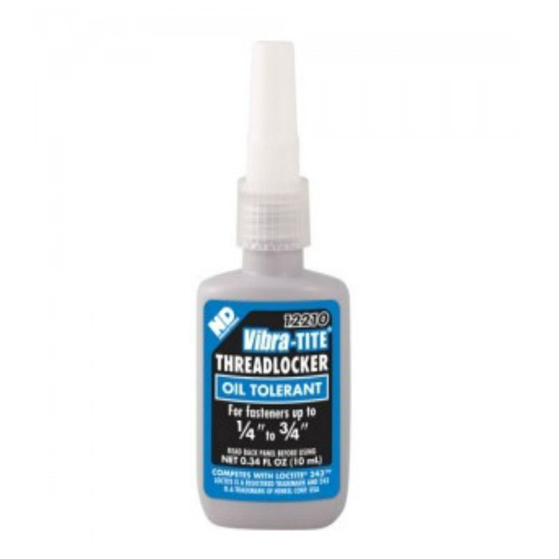 Vibra-Tite - 122 Oil Tolerant Removable Threadlocker, 10 ML