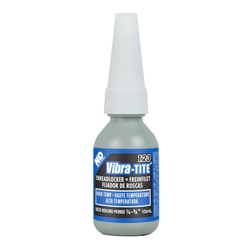 Vibra-Tite - 123 Medium Strength High Temp Threadlocker, 10 mL