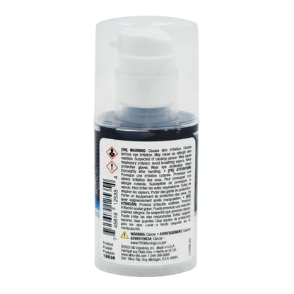 Vibra-Tite 125 Removable Medium Strength Gel Threadlocker 35ml back view with product specifications - reliable medium-strength adhesive