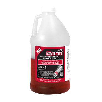 Vibra-Tite - 132 High Strength Primerless Threadlocker, 1 L
