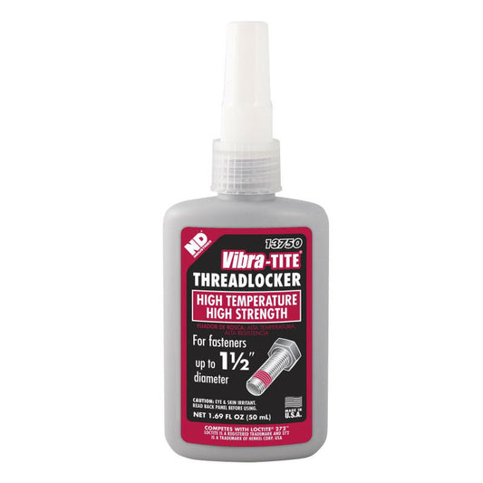 EXPIRED Vibra-Tite - 137 High Temp/High Strength Threadlocker, 50mL