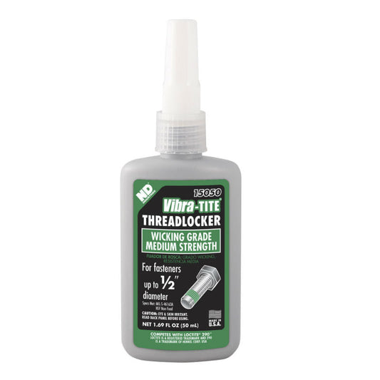 EXPIRED Vibra-Tite - 150 Medium Strength - Wicking Grade Threadlocker, 50mL