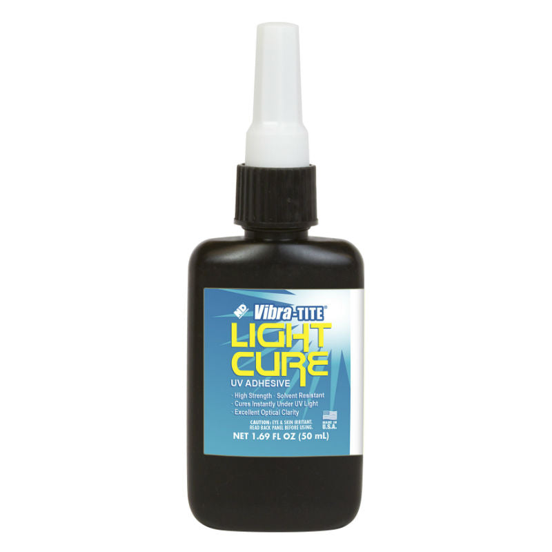Vibra-Tite - 211 Light Cure Adhesive - Glass Bonder, 50 ML