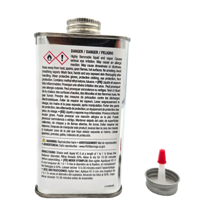 Vibra-Tite 213 VC-3 Threadmate 250ml can left-side view - high-performance threadlocker for vibration resistance
