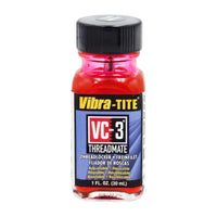 Vibra-Tite 213 VC-3 Threadmate 30ml jar front view - versatile threadlocker for aviation and industrial use