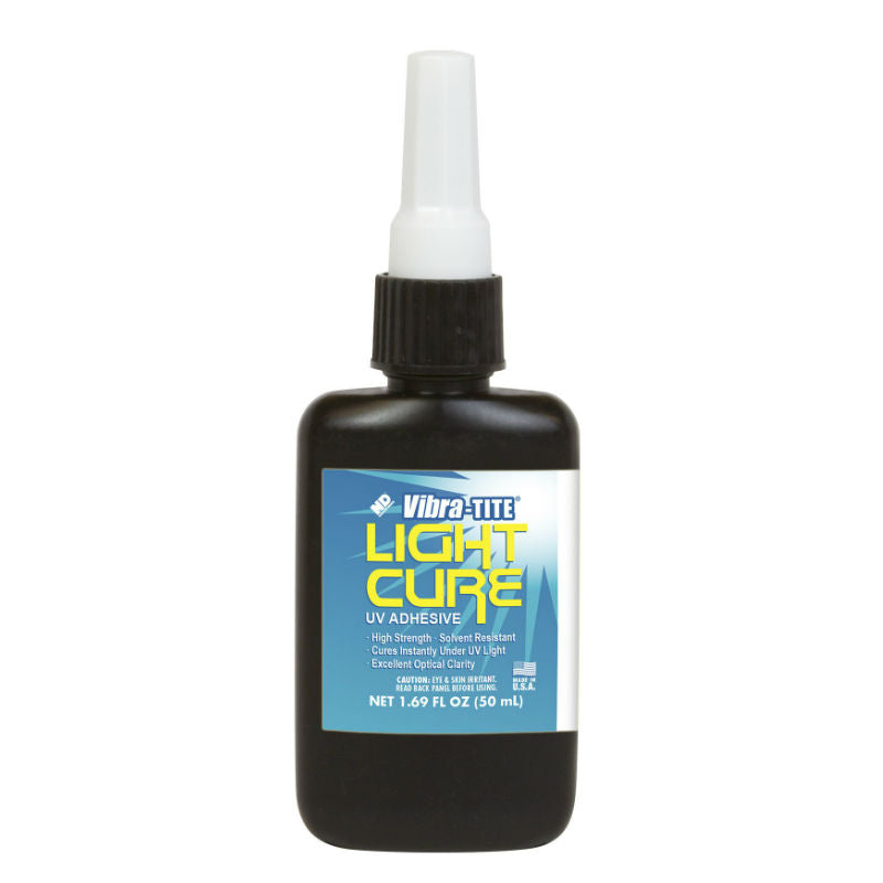 Vibra-Tite - 294 Light Cure Adhesive - Plastic Bonder, 50 ML