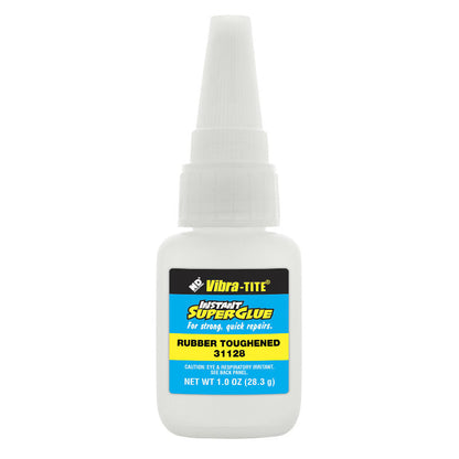 Vibra-Tite - 311 Rubber Toughened - Shock & Impact Resistant Cyanoacrylate, 1 OZ