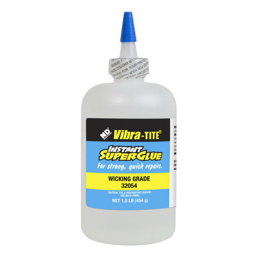 Vibra-Tite - 320 Wicking Type Plastic Bonder Cyanoacrylate, 1 LB