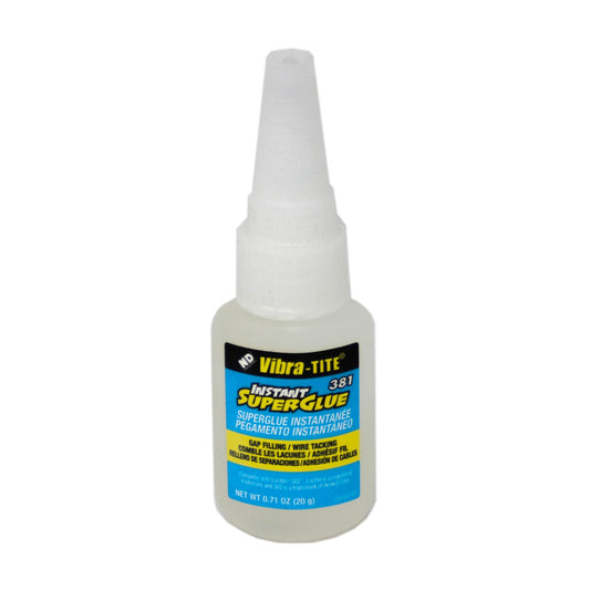 EXPIRED Vibra-Tite - 381 Gap Filling - Wire Tacking Cyanoacrylate, 20gm