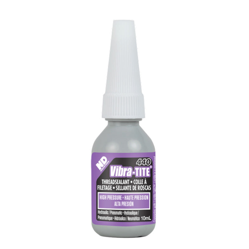 Vibra-Tite - 440 Pneumatic/Hydraulic Sealant Thread Sealant, 10 mL