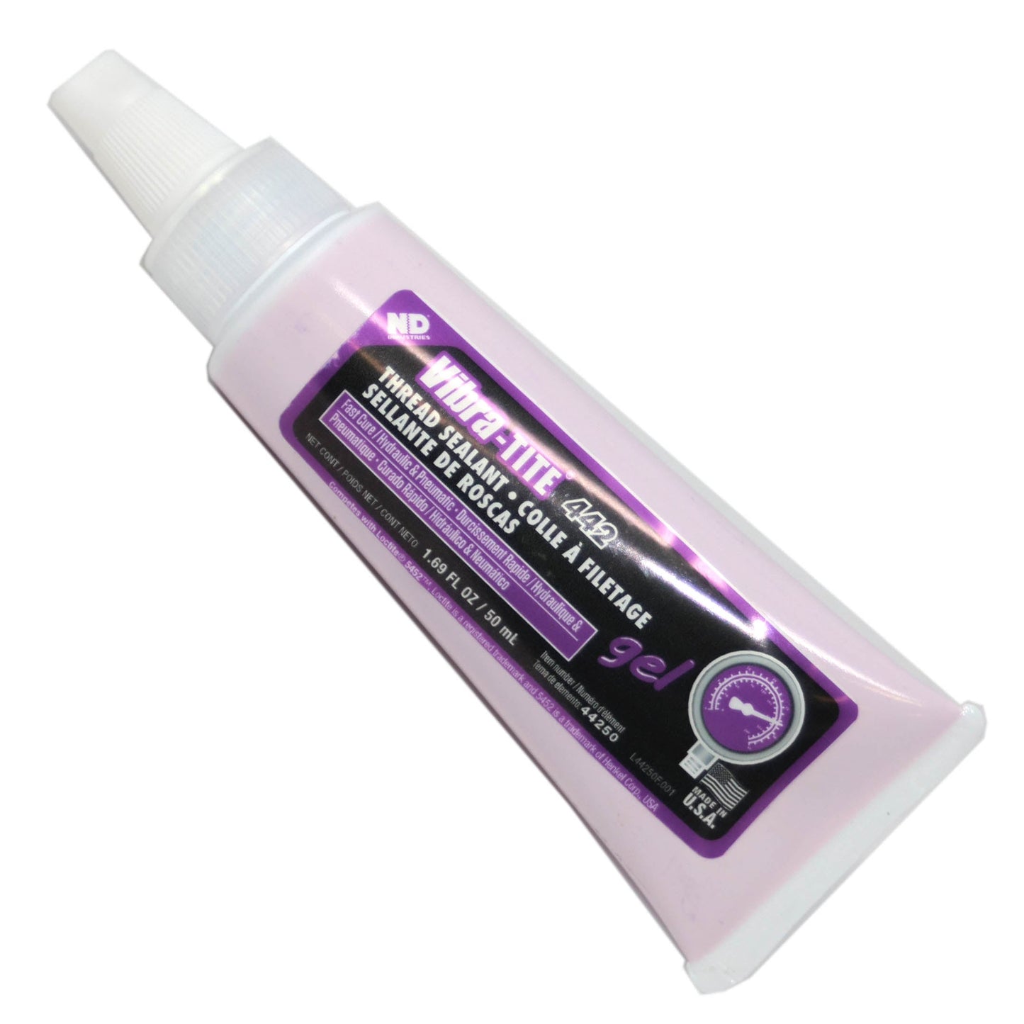 Vibra-Tite - 442 Hydraulic Fast Cure Thread Sealant, 50 mL