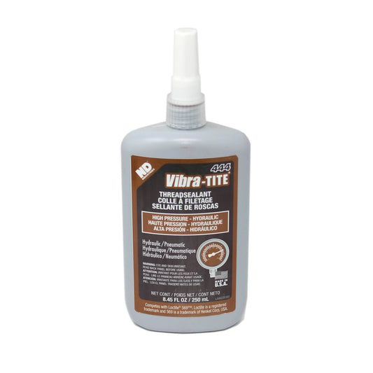 EXPIRED - Vibra-Tite - 444 Hydraulic Sealant - High Pressure Thread Sealant, 250mL Lot# 3019042
