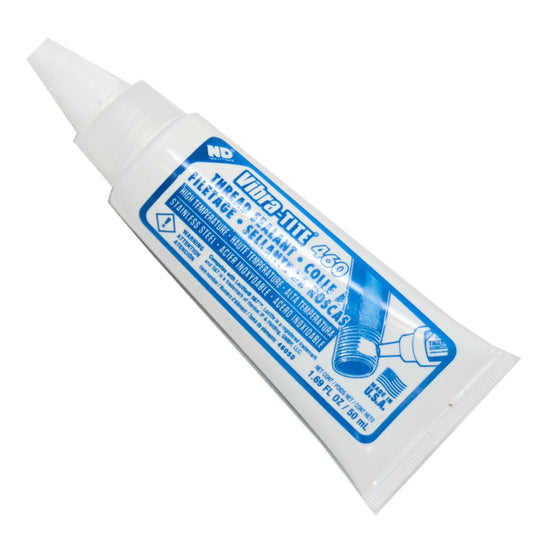 EXPIRED Vibra-Tite - 460 High Temp/Stainless Steel Pipe Sealant Thread Sealant, 50mL
