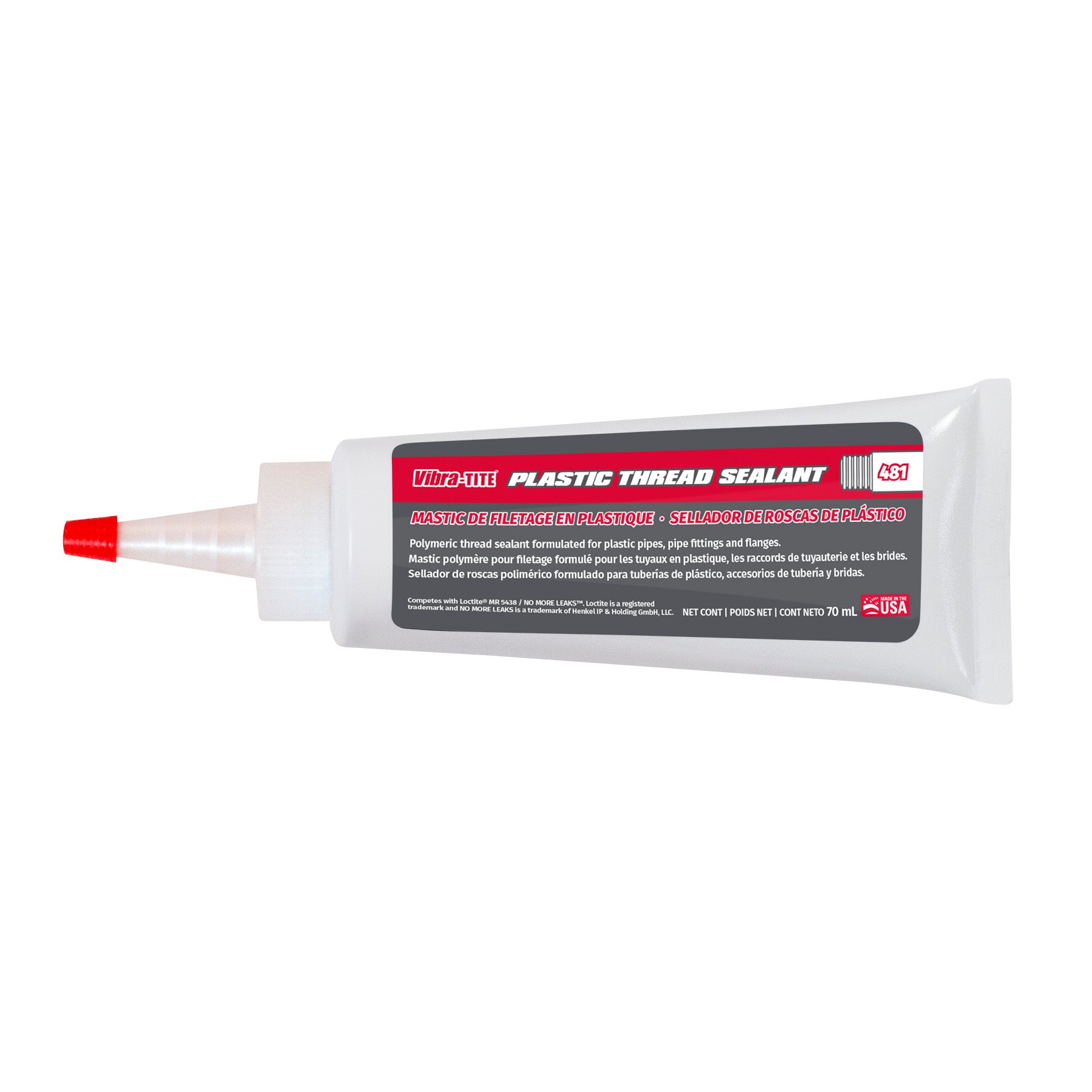 Vibra-Tite -  Plastic Pipe Thread Sealant, 70 mL