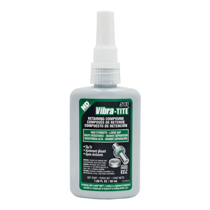 Vibra-Tite 541 High Strength Retaining Compound – Front View with Product Label
