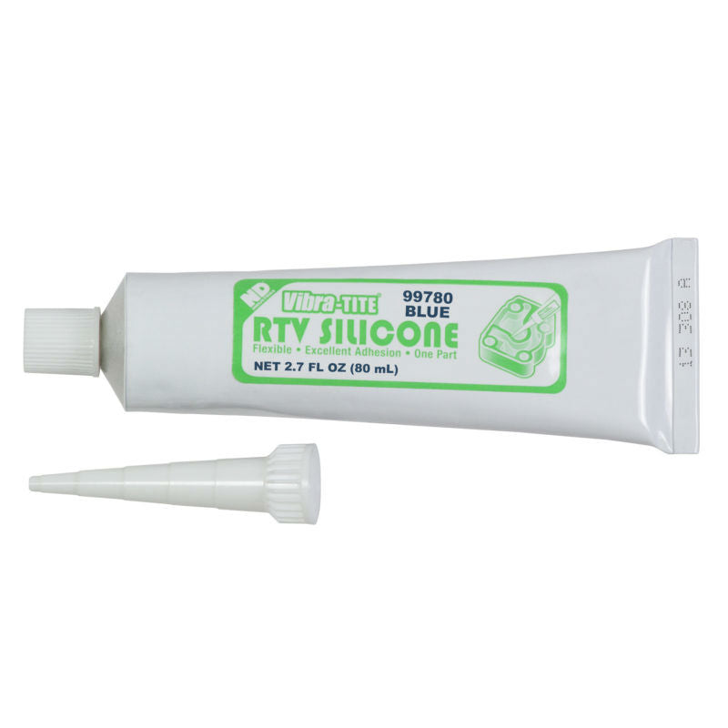 Vibra-Tite - 997 Blue RTV Gasket Maker Silicone, 80 mL
