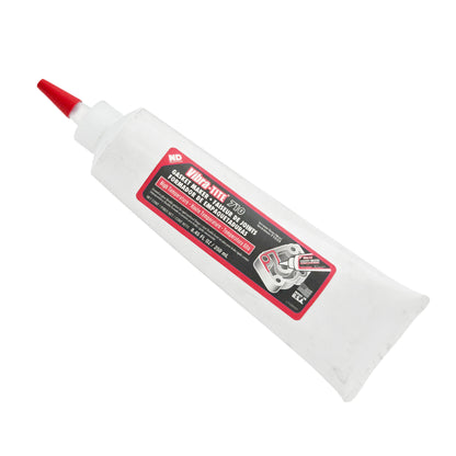 Front view of expired Vibra-Tite 710 high-temperature rigid flange gasket maker 250 mL tube for machined flange sealing