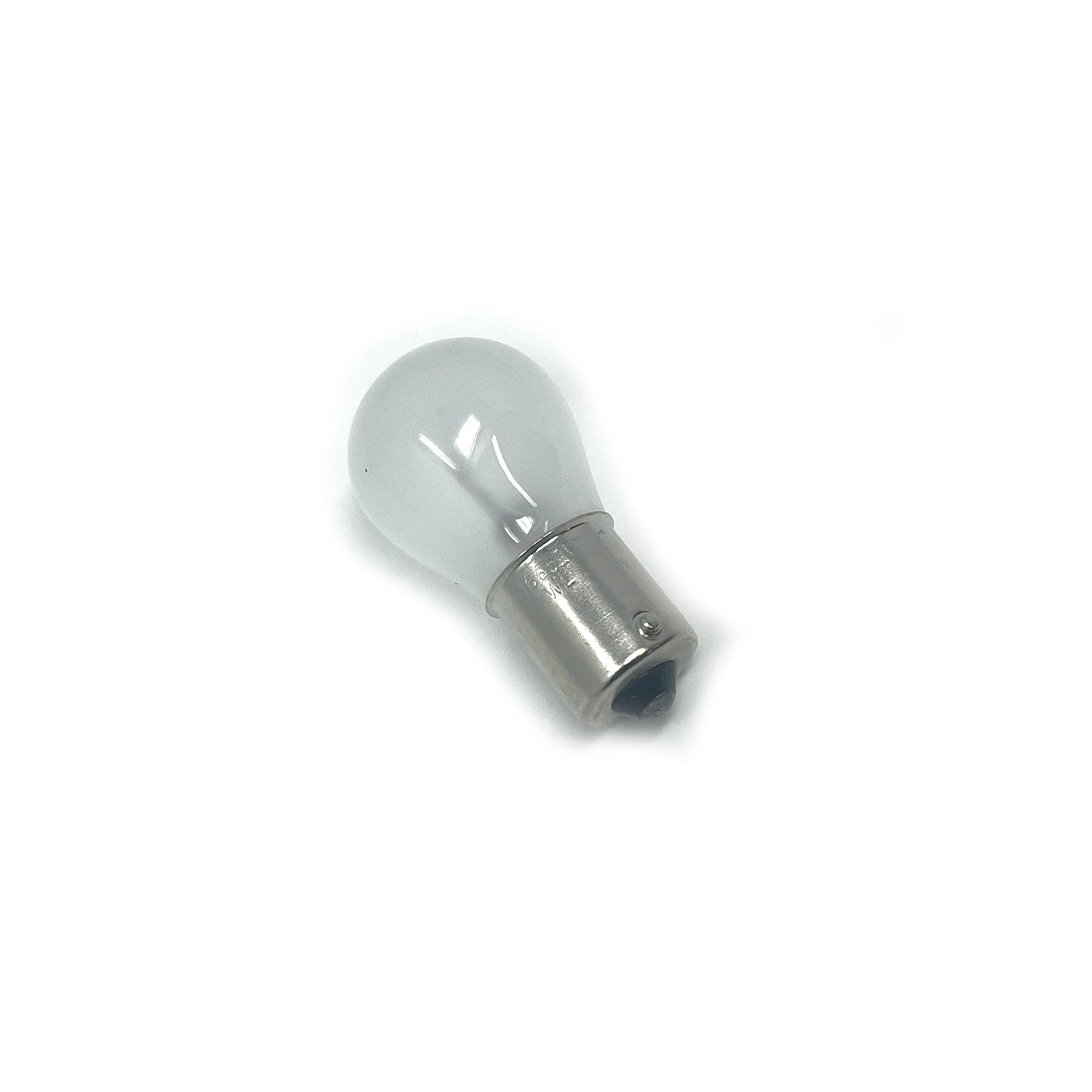 Wamco 1665IF miniature frosted aircraft lamp with S8 envelope, BA15s base, and 28V output