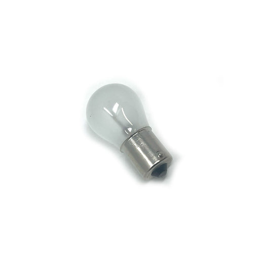 Wamco 1665IF miniature frosted aircraft lamp with S8 envelope, BA15s base, and 28V output