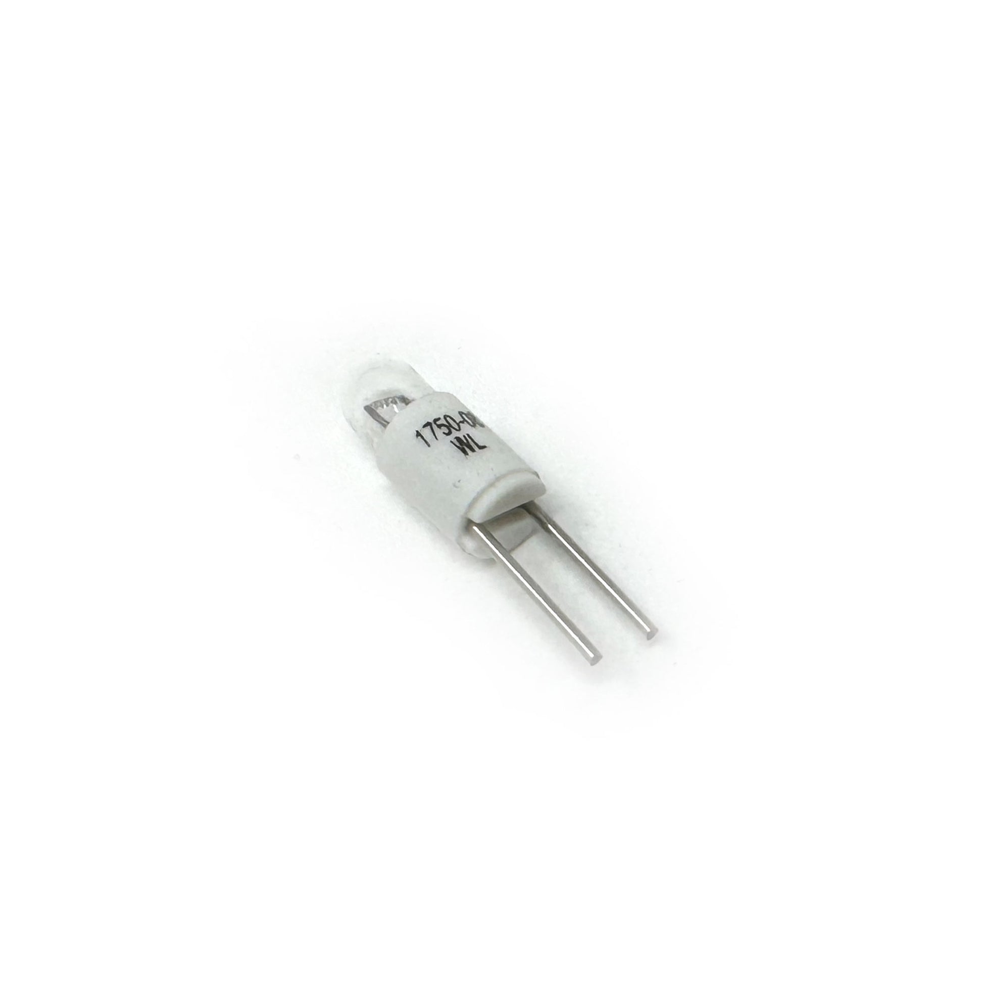 Wamco 1750-08 subminiature aircraft lamp with T1 envelope, BPE base, and 5V 75mA output