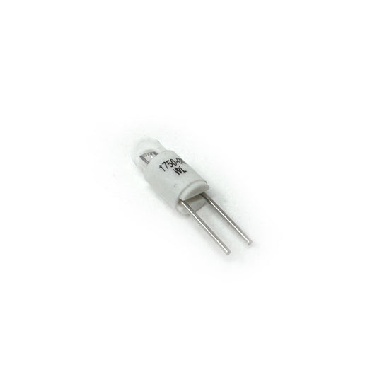 Wamco 1750-08 subminiature aircraft lamp with T1 envelope, BPE base, and 5V 75mA output
