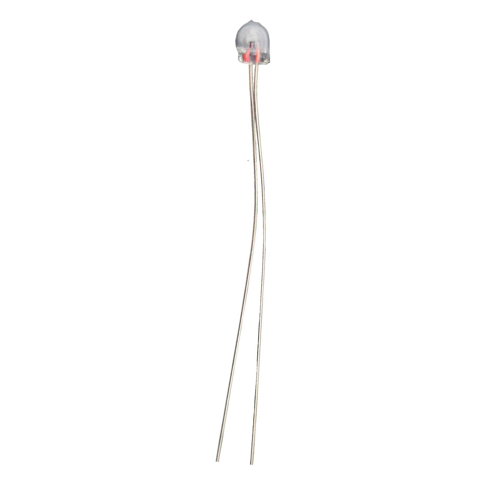 Wamco 6832AS15 subminiature aircraft lamp with T1 Short envelope, WT base, and C-2R filament