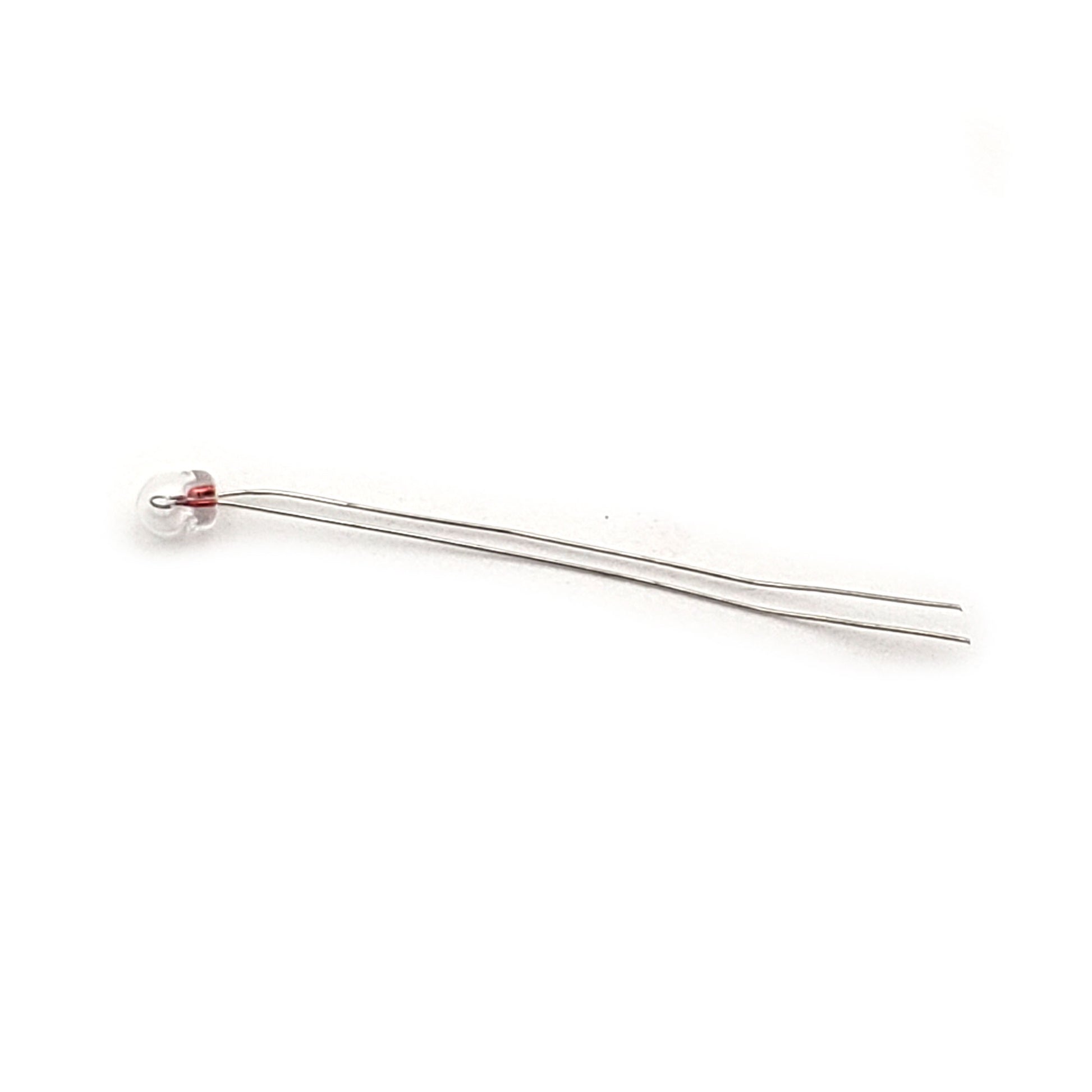 Wamco 7132AS15 TPL subminiature aircraft lamp with T1 Short envelope, WT base, and C-2R filament.