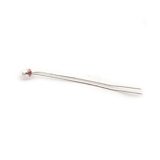 Wamco 7132AS15 TPL subminiature aircraft lamp with T1 Short envelope, WT base, and C-2R filament.
