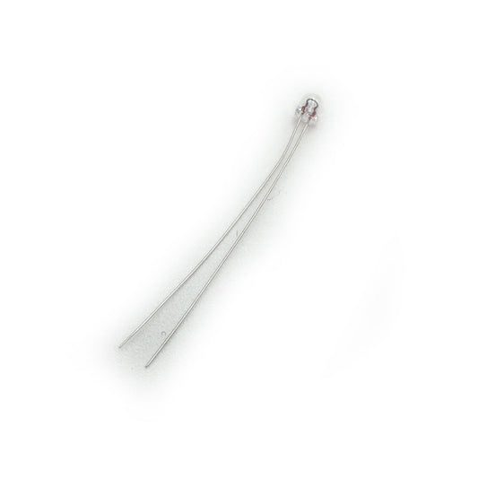 Wamco 7152AS15 subminiature aircraft lamp with T3/4 Short envelope, WT base, and C-2R filament