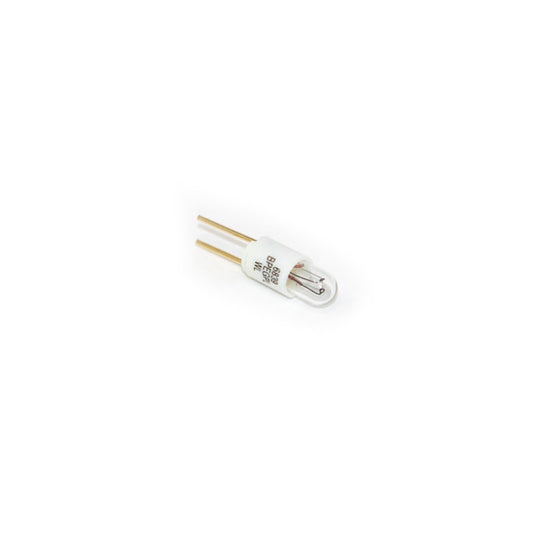 Wamco 6839BPEGPL subminiature aircraft lamp with T1 envelope, BPE base, and CC-2F filament