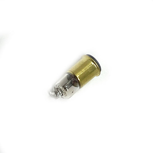 Wamco N115-18K subminiature amber aircraft lamp with T1-3/4 envelope and MF base