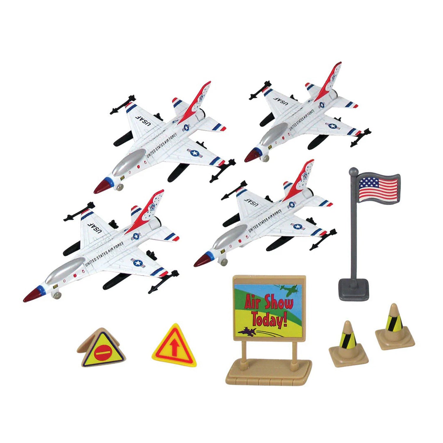 WowToyz® - F-16 Fighting Falcon® Thunderbirds Backpack, unboxed
