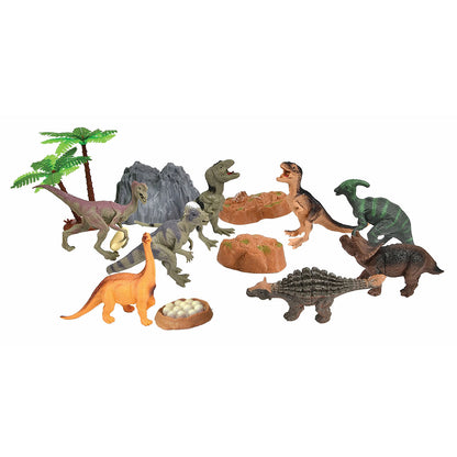 WowToyz® - Dinosaurs Large Bucket Playset - 15pc, unboxed