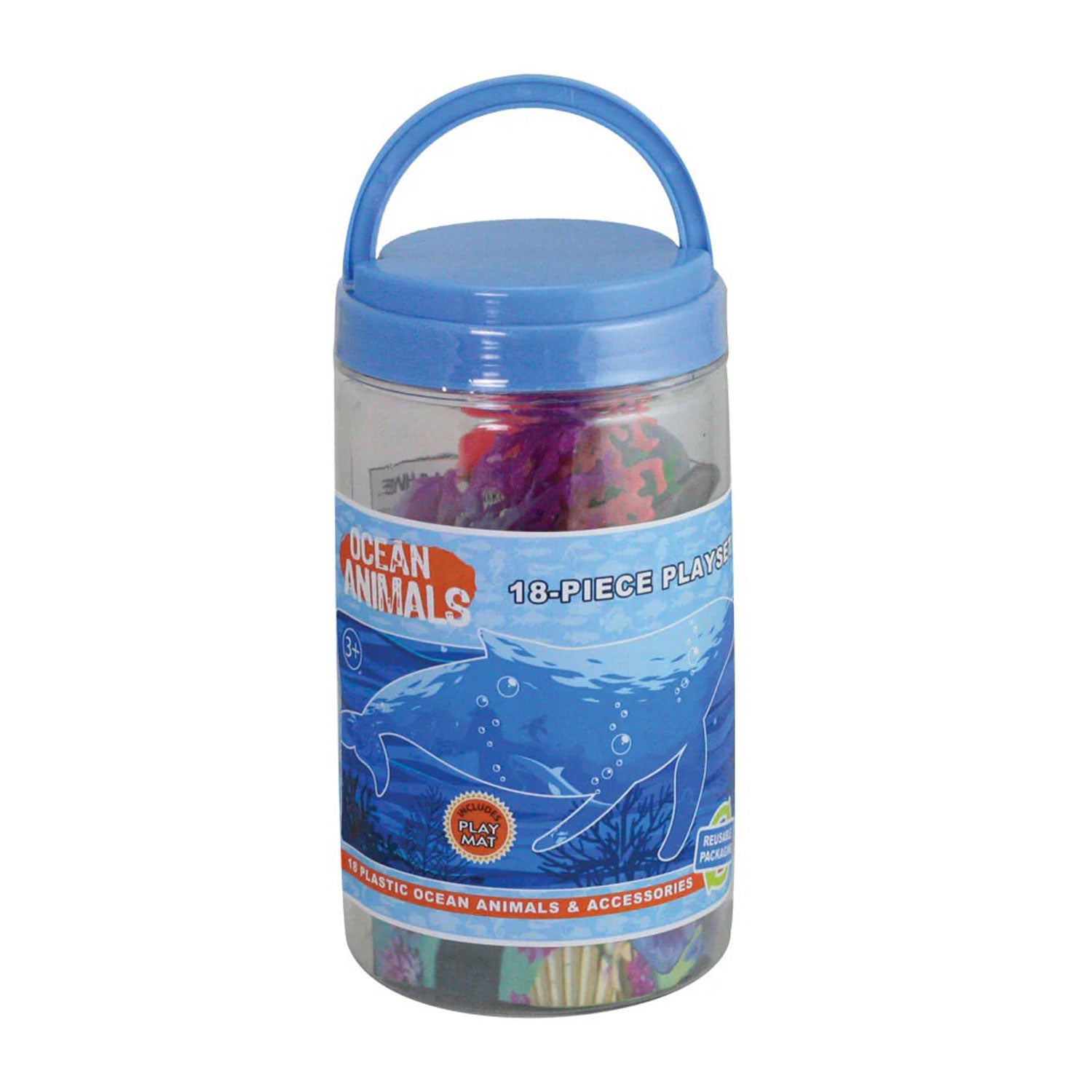 WowToyz® - Ocean Animals Mini Bucket Playset 18-pc – Pilots HQ LLC.