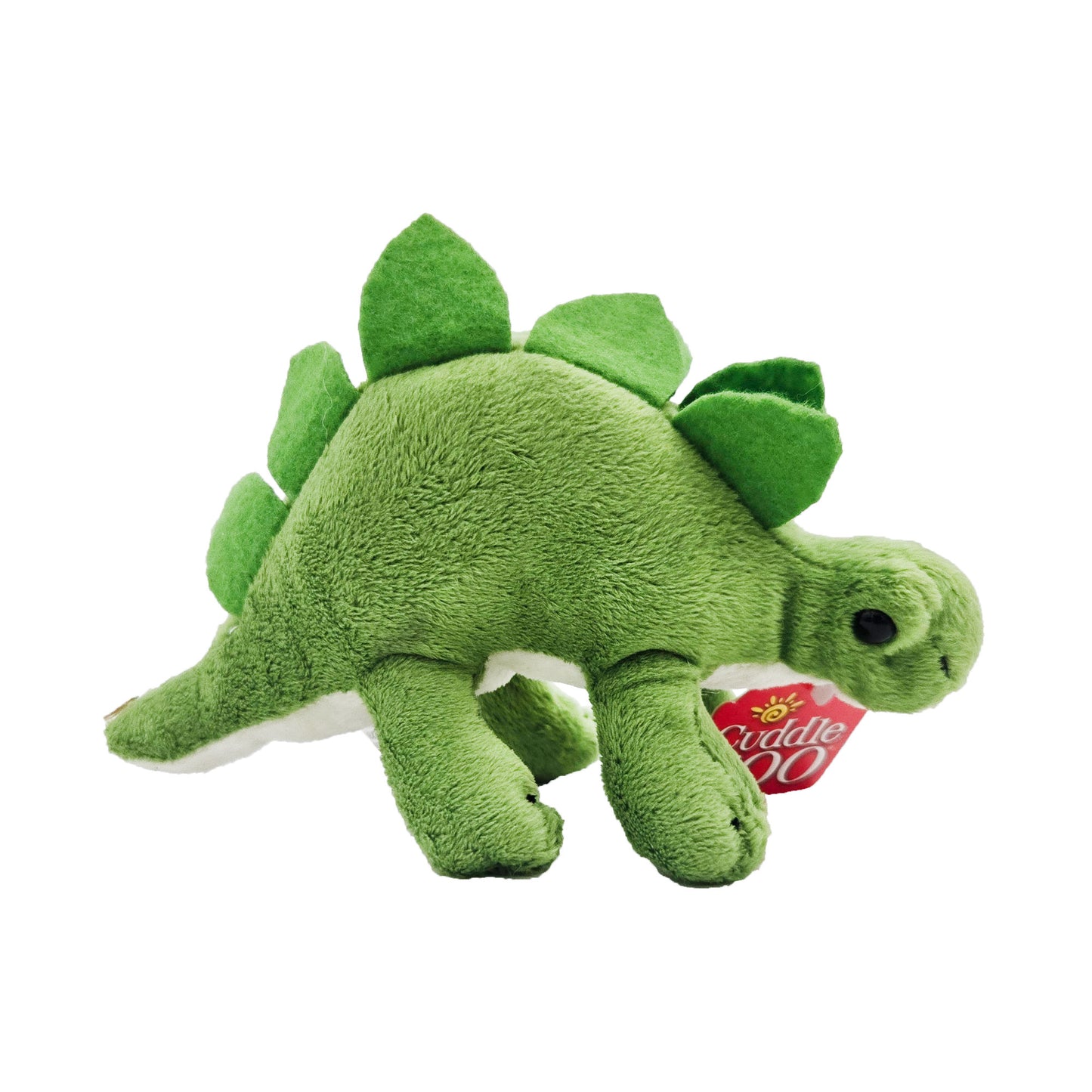 Cuddle Zoo Plush Baby Stegosaurus – Right Side View