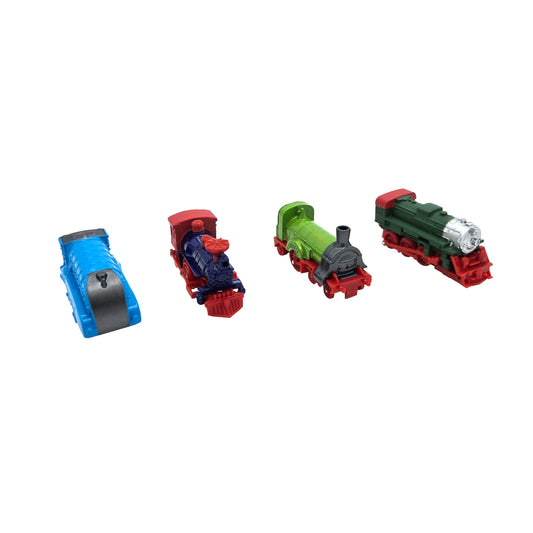 WowToyz® Mini Diecast Friction Powered Locomotives front angled view - high-quality diecast train toy