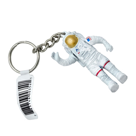 WowToyz Astronaut Keychain – Angled Left front View 