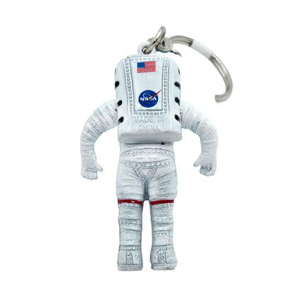WowToyz Astronaut Keychain – Rear View Showing Oxygen Pack and Suit Detail