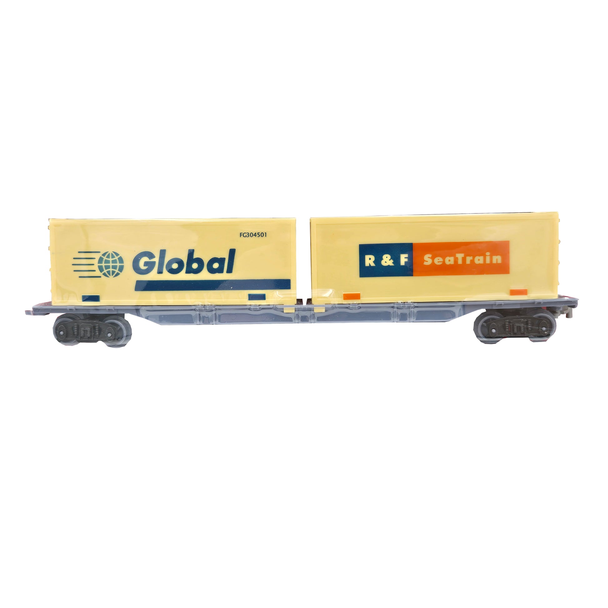 WowToyz Classic Train Set – Close-Up of Passenger Car and Track Section