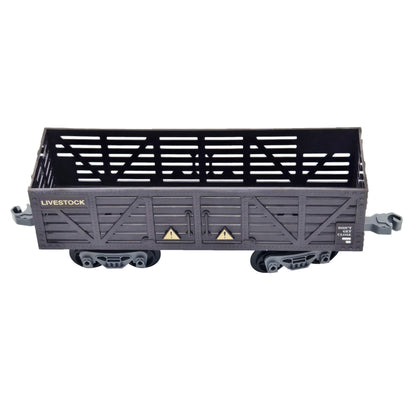WowToyz R/C Steam Train Set – Close-Up of Livestock Car with Bars