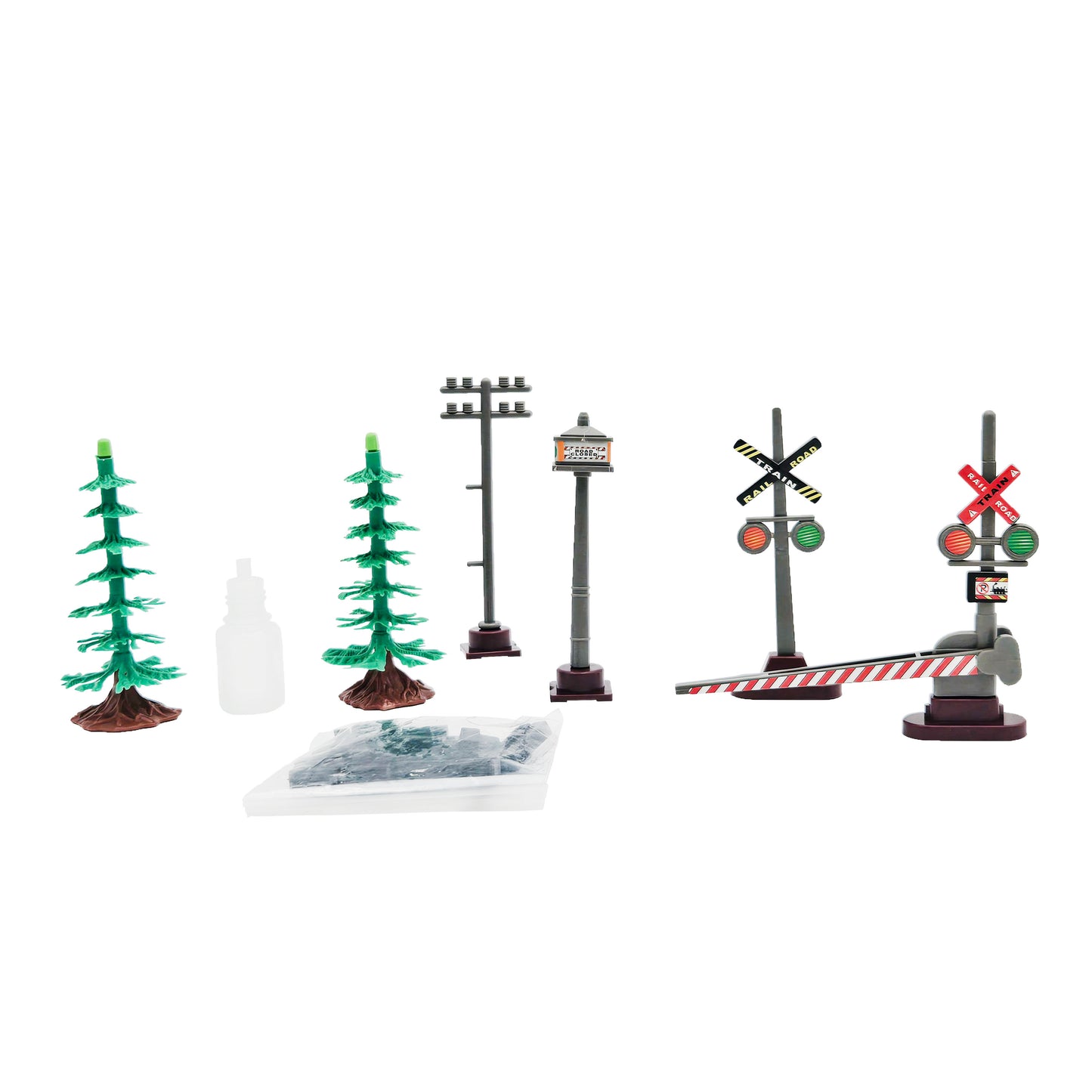 WowToyz R/C Steam Train Set – Display Background Accessories